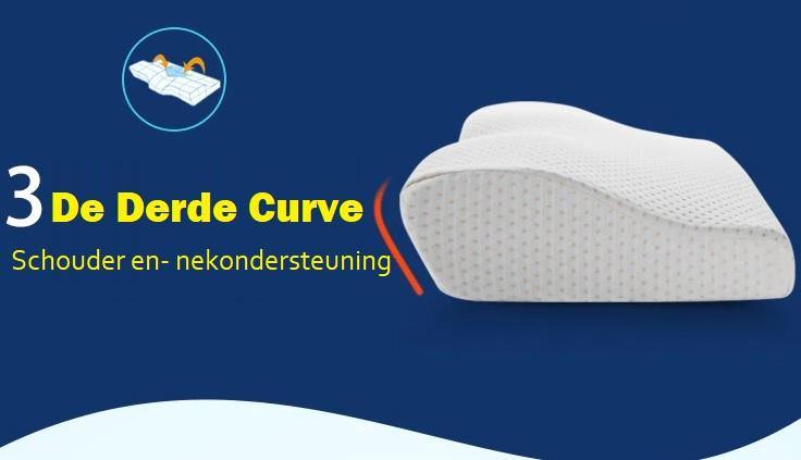 Ergo Memory Foam Hoofdkussen - Trends & Meer