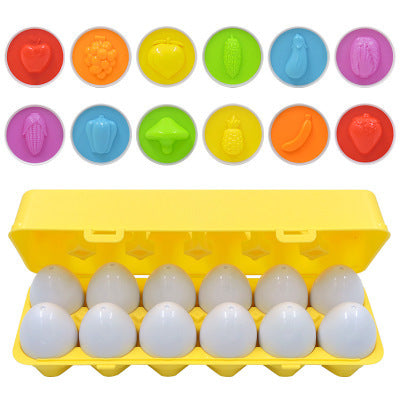 Matching Eggs Kinderspeelgoed - Montessori