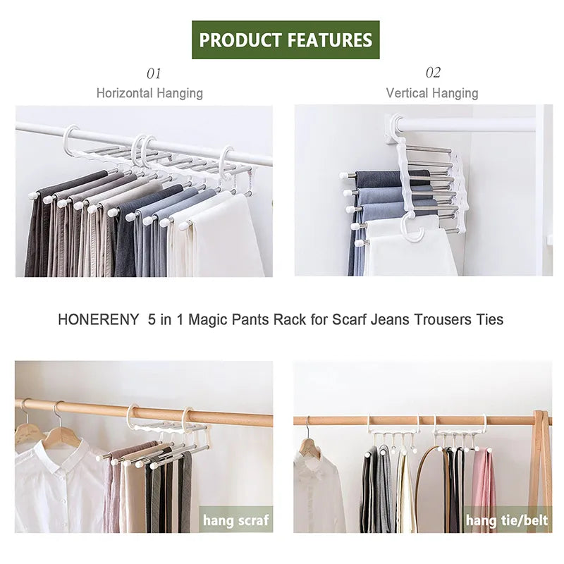 SpaceSaver Jeans Hanger Master