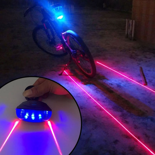 BikeyLight - Fietslamp Met Laser Pro