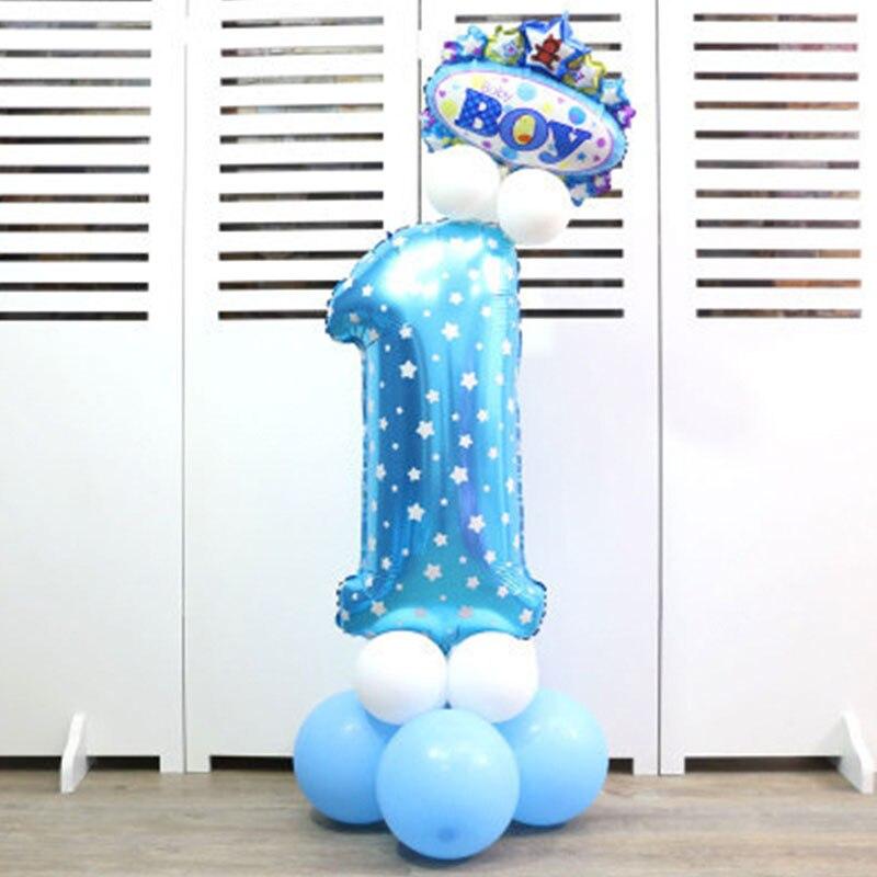 Verjaardagsballon van 80 cm hoog - Babys en meer