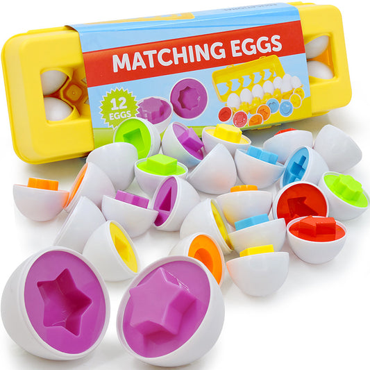 Matching Eggs Kinderspeelgoed - Montessori